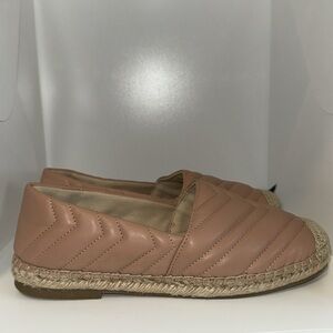 STEVE MADDEN Pink Espadrille Loafers Slip On Shoes Women’s 7.5 Winnow